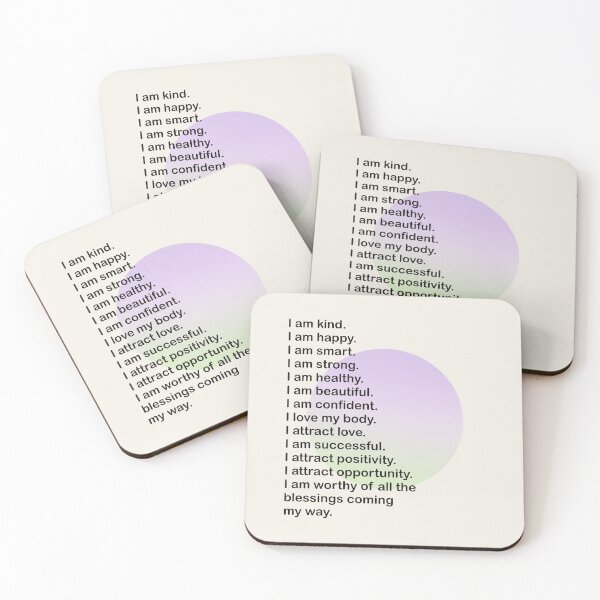 Item preview, Self Love Affirmations  designed and sold by BohomadicStudio.