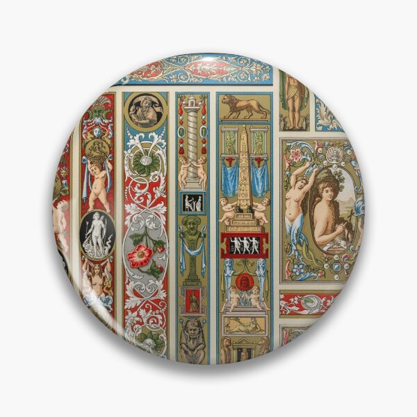 Item preview, Albert Racinet - Vintage Renaissance Pattern  designed and sold by FrostMintStudio.