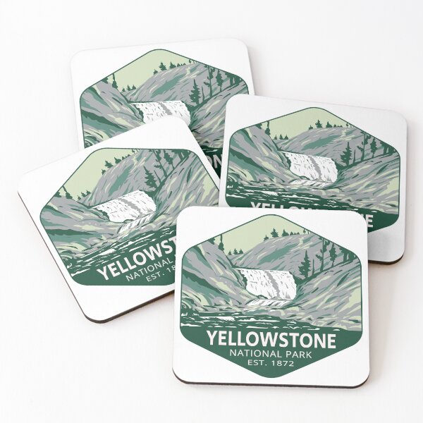 Item preview, Mystic Falls in Yellowstone National Park designed and sold by Home-Spirit.