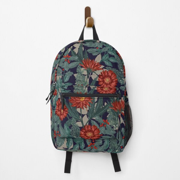Item preview, Christmas Dahlia (Navy blue) designed and sold by SmokeInTheWoods.