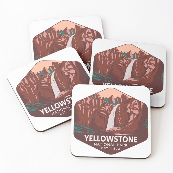 Item preview, Tower Falls in Yellowstone National Park designed and sold by Home-Spirit.