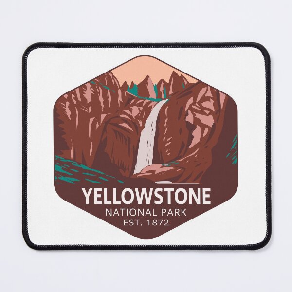 Item preview, Tower Falls in Yellowstone National Park designed and sold by Home-Spirit.