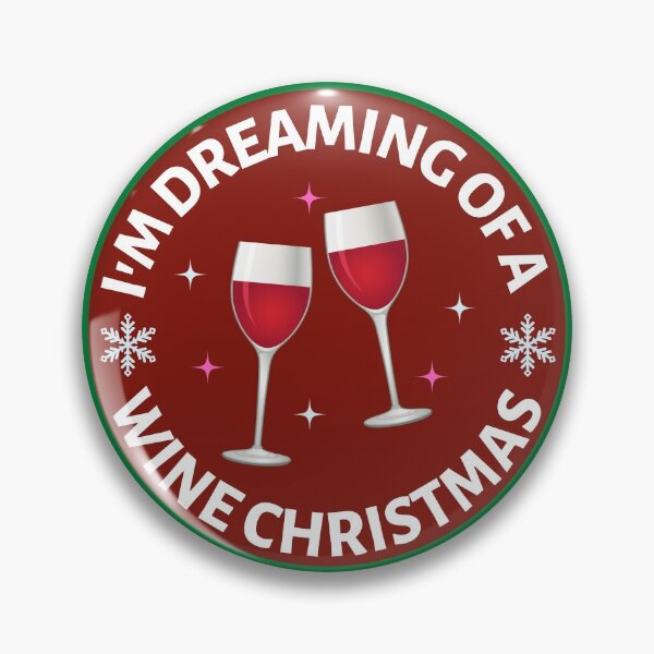 Item preview, Im Dreaming of a Wine Christmas (Red) - Funny Wine Puns - Christmas Gift for Wine Lovers who like alcoholic jokes designed and sold by CaitU.