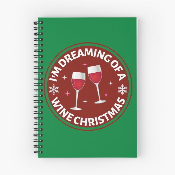Item preview, Im Dreaming of a Wine Christmas (Red) - Funny Wine Puns - Christmas Gift for Wine Lovers who like alcoholic jokes designed and sold by CaitU.