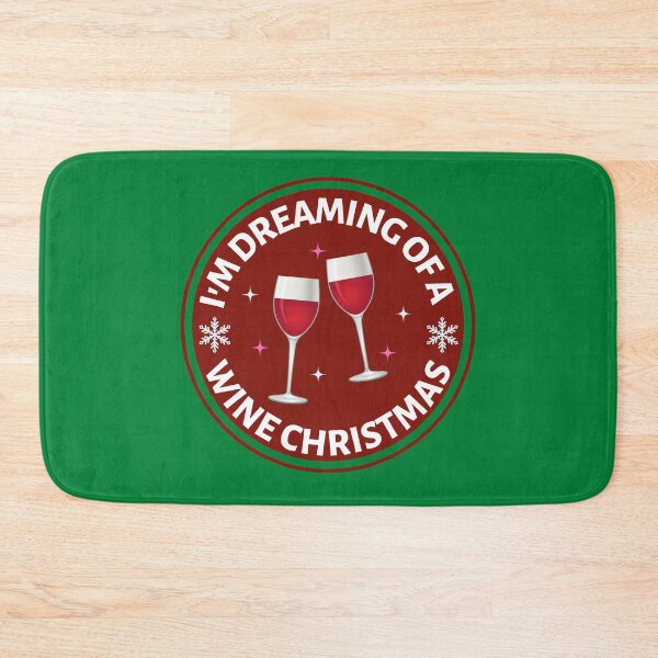 Item preview, Im Dreaming of a Wine Christmas (Red) - Funny Wine Puns - Christmas Gift for Wine Lovers who like alcoholic jokes designed and sold by CaitU.