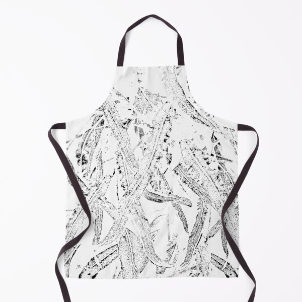 Item preview, Gum Leaves layered pattern Black and White designed and sold by Ohlordi.