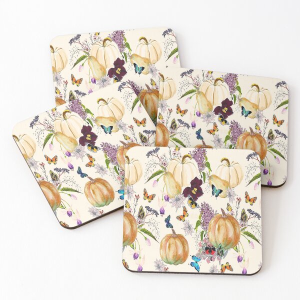 Item preview, Pumpkins and Butterflies,Plaid and all things pumpkin Thanksgiving ,Thankful Grateful Blessed, Pumpkin spice and all things nice designed and sold by Adri Barnard.