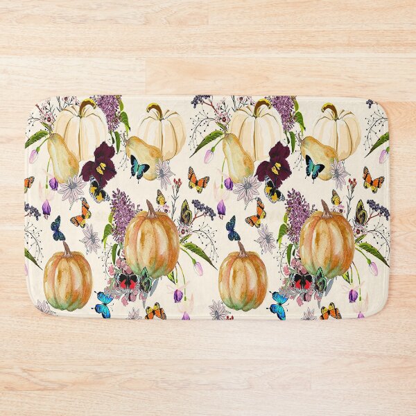 Item preview, Pumpkins and Butterflies,Plaid and all things pumpkin Thanksgiving ,Thankful Grateful Blessed, Pumpkin spice and all things nice designed and sold by Adri Barnard.