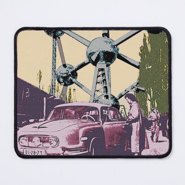 Item preview, brussels - atomium - 50's style shirt designed and sold by naiverider.