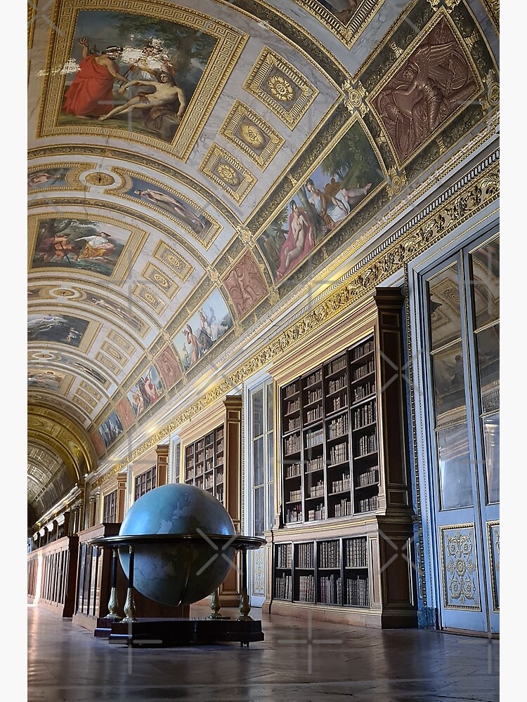 Postcard Palace of Fontainebleau - The Throne Room