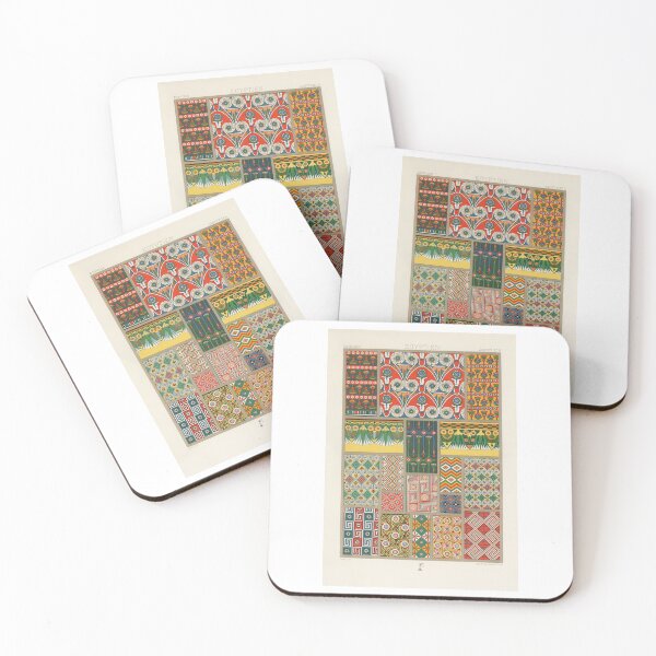 Item preview, Albert Racinet - Vintage Egyptian Geometrical Pattern  designed and sold by FrostMintStudio.