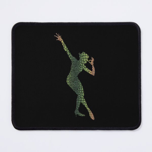 Item preview, JAZZ DANCER SILHOUETTE - SNAKE LIZARD REPTILE TEXTURE designed and sold by KoolDsignsDANCE.