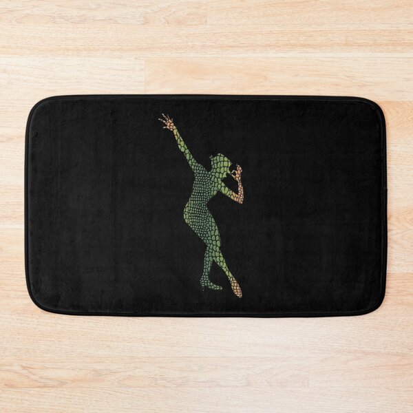 Item preview, JAZZ DANCER SILHOUETTE - SNAKE LIZARD REPTILE TEXTURE designed and sold by KoolDsignsDANCE.