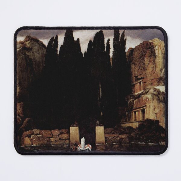 Aperçu de l'œuvre Isle of the Dead Fifth version - Arnold Böcklin créée et vendue par Vintage Designs +.