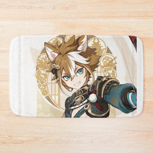 Item preview, Gorou Card - Genshin Impact designed and sold by Aka-Hanako.