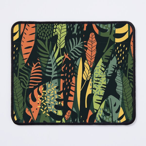 Item preview, Beautiful Tropical Vibe Leafy Pattern designed and sold by urban-color.