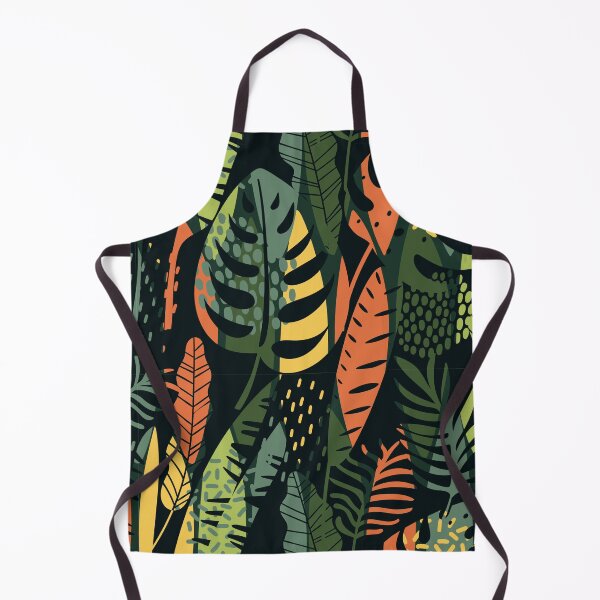 Item preview, Beautiful Tropical Vibe Leafy Pattern designed and sold by urban-color.