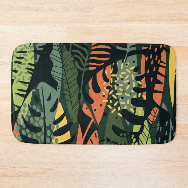 Item preview, Beautiful Tropical Vibe Leafy Pattern designed and sold by urban-color.