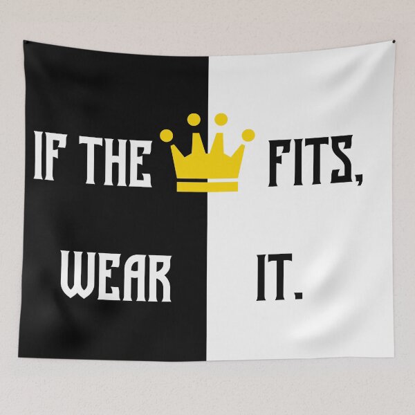 Item preview, Ranboo Minecraft - If the crown fits 12 designed and sold by 2Girls1Shirt.