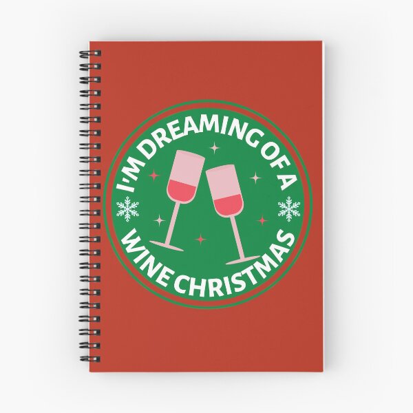 Item preview, Im Dreaming of a Wine Christmas (Green) - Funny Rose Wine Puns - Christmas Gift for Pink Wine Lovers who like alcoholic jokes designed and sold by CaitU.