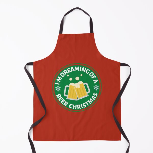 Item preview, Im Dreaming of a Beer Christmas (Green) - Funny Christmas Beer Puns - Gift for Beer Lovers who like alcohol jokes designed and sold by CaitU.
