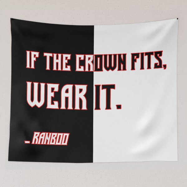 Item preview, Ranboo Minecraft - If the crown fits 14 designed and sold by 2Girls1Shirt.