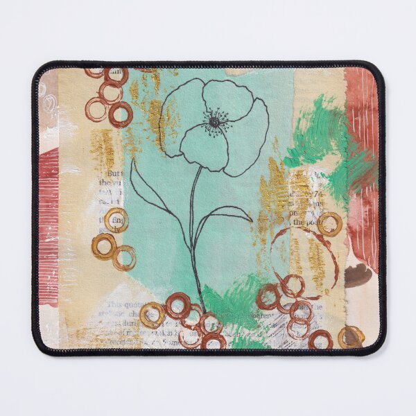 Item preview, Abstract botanical collage design 3 designed and sold by JadeWuArt.