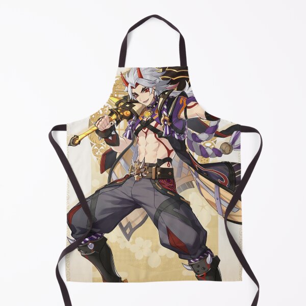 Item preview, Arataki Itto Card - Genshin Impact designed and sold by Aka-Hanako.