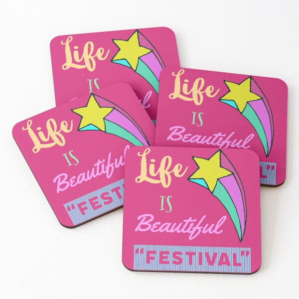 Item preview, life is a beautiful Festival designed and sold by ABS-Originals.
