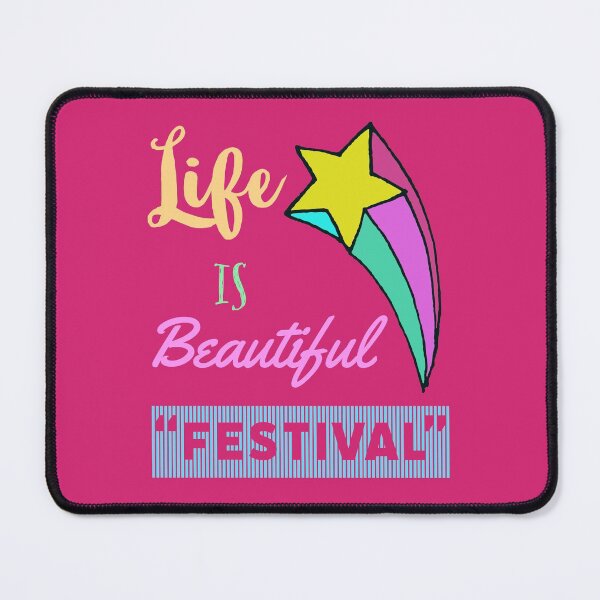 Item preview, life is a beautiful Festival designed and sold by ABS-Originals.