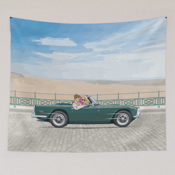 Item preview, British Racing Green TR5 with Rostyle Wheel covers designed and sold by Bigs66.