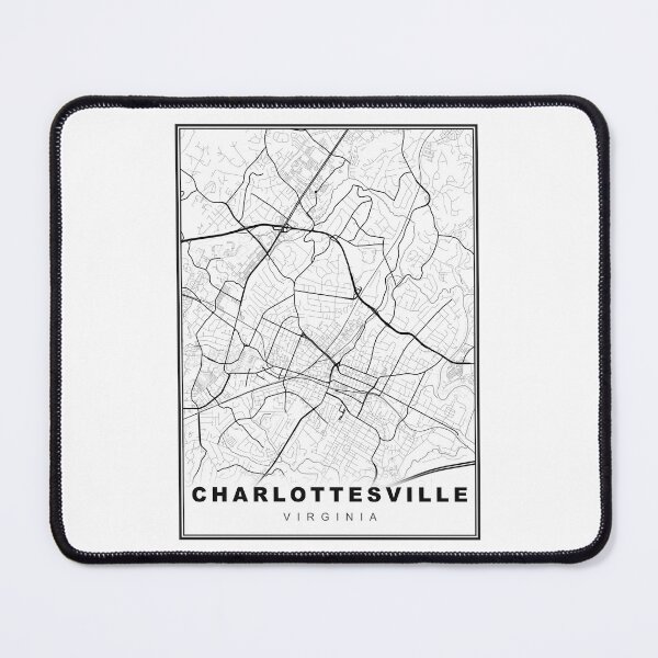 Artikelvorschau, Charlottesville Karte entworfen und verkauft von Tamas Das.