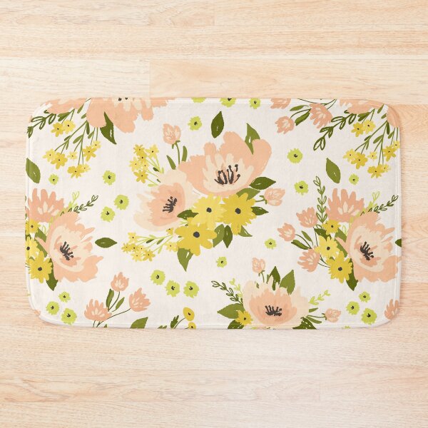 Item preview, Creamy peach pattern designed and sold by Terelaska.