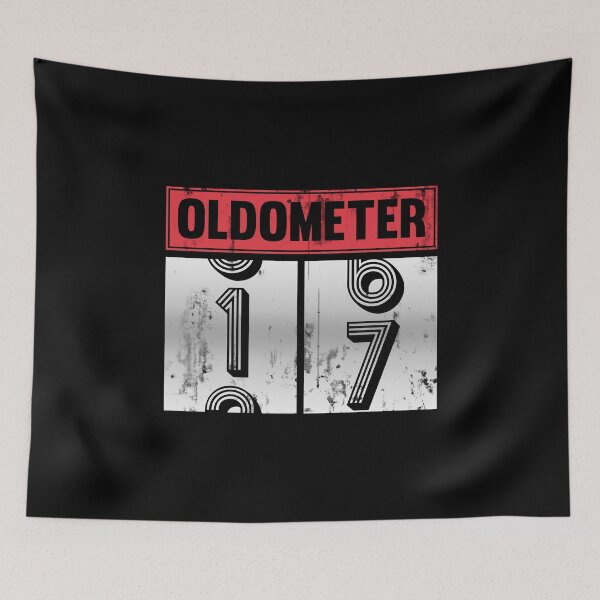 Item preview, Funny Oldometer For 17th Bday counting Years Old Birthday Gift  designed and sold by kindxinn.