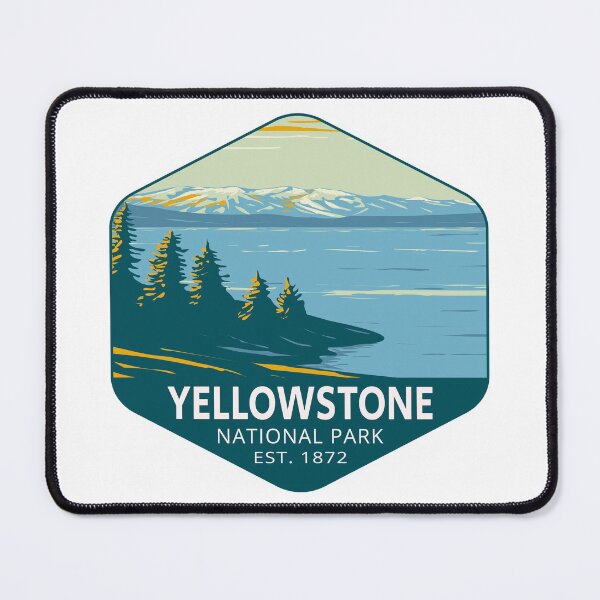 Item preview, Yellowstone Lake in Yellowstone National Park designed and sold by Home-Spirit.