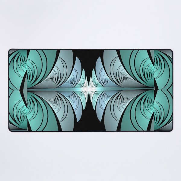 Item preview, turquoise arabesque designed and sold by joelle Guillaume.