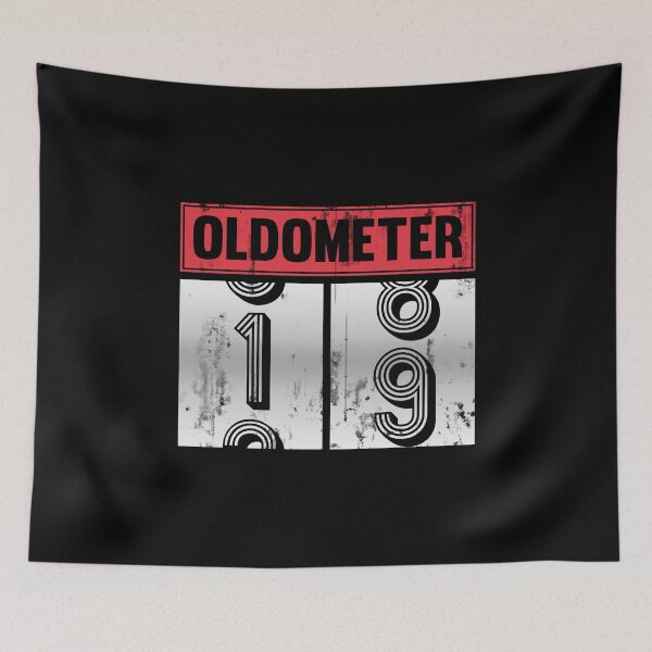 Item preview, Funny Oldometer For 19th Bday counting Years Old Birthday Gift  designed and sold by kindxinn.