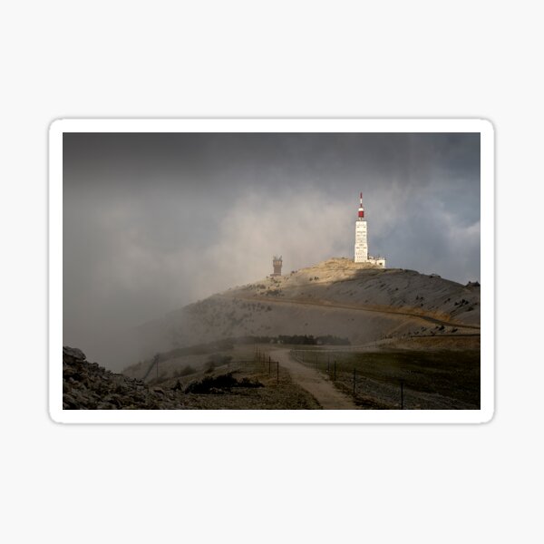 Mont Ventoux France Sticker