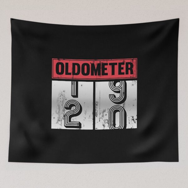 Item preview, Funny Oldometer For 20th Bday counting Years Old Birthday Gift  designed and sold by kindxinn.