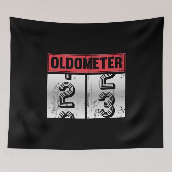Item preview, Funny Oldometer For 23rd Bday counting Years Old Birthday Gift  designed and sold by kindxinn.