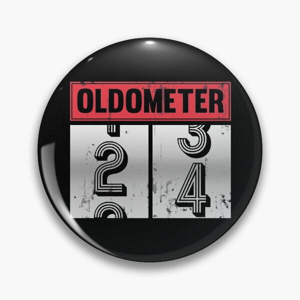 Item preview, Funny Oldometer For 24th Bday counting Years Old Birthday Gift  designed and sold by kindxinn.