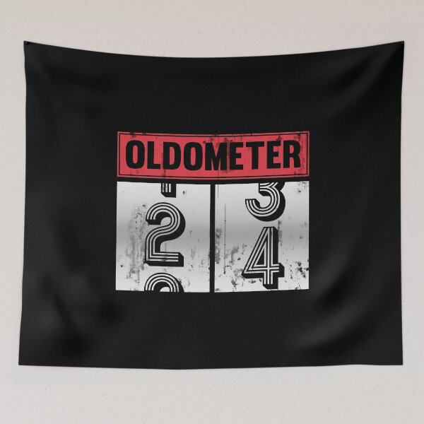 Item preview, Funny Oldometer For 24th Bday counting Years Old Birthday Gift  designed and sold by kindxinn.