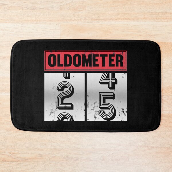Item preview, Funny Oldometer For 25th Bday counting Years Old Birthday Gift  designed and sold by kindxinn.