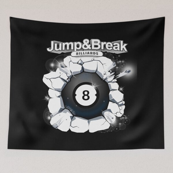 Item preview, 8 BALL JUMP BILLIARD EFFECTS AND BLACK BACKGROUND designed and sold by diego75bcn.
