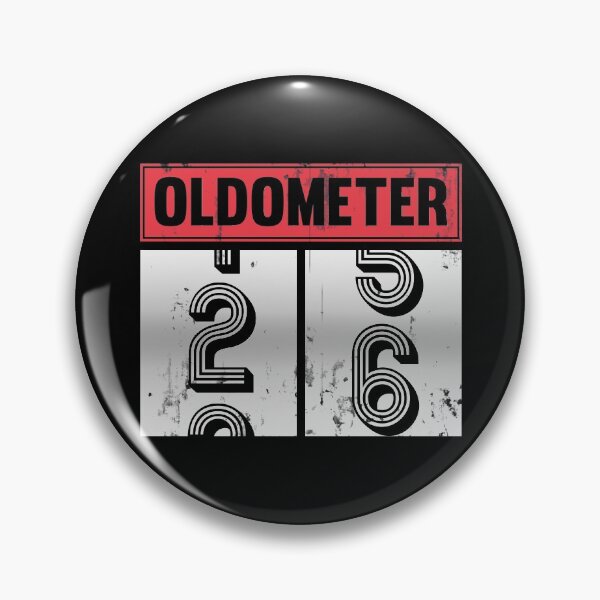 Item preview, Funny Oldometer For 26th Bday counting Years Old Birthday Gift  designed and sold by kindxinn.