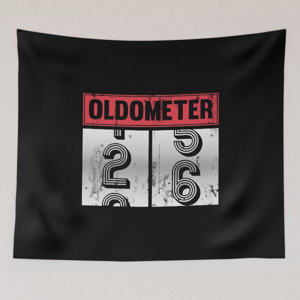Item preview, Funny Oldometer For 26th Bday counting Years Old Birthday Gift  designed and sold by kindxinn.