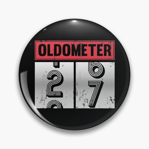 Item preview, Funny Oldometer For 27th Bday counting Years Old Birthday Gift  designed and sold by kindxinn.