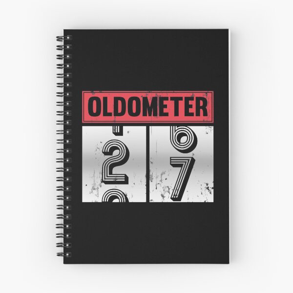 Item preview, Funny Oldometer For 27th Bday counting Years Old Birthday Gift  designed and sold by kindxinn.
