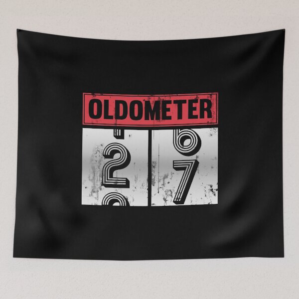 Item preview, Funny Oldometer For 27th Bday counting Years Old Birthday Gift  designed and sold by kindxinn.