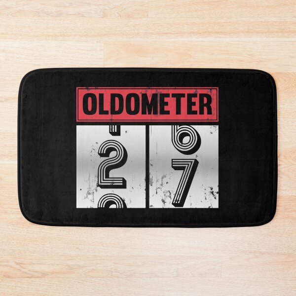 Item preview, Funny Oldometer For 27th Bday counting Years Old Birthday Gift  designed and sold by kindxinn.